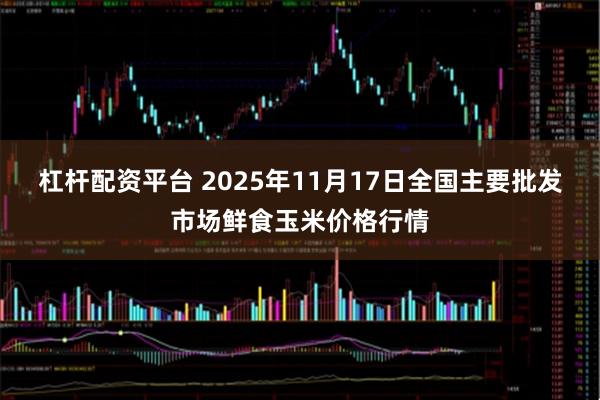 杠杆配资平台 2025年11月17日全国主要批发市场鲜食玉米价格行情